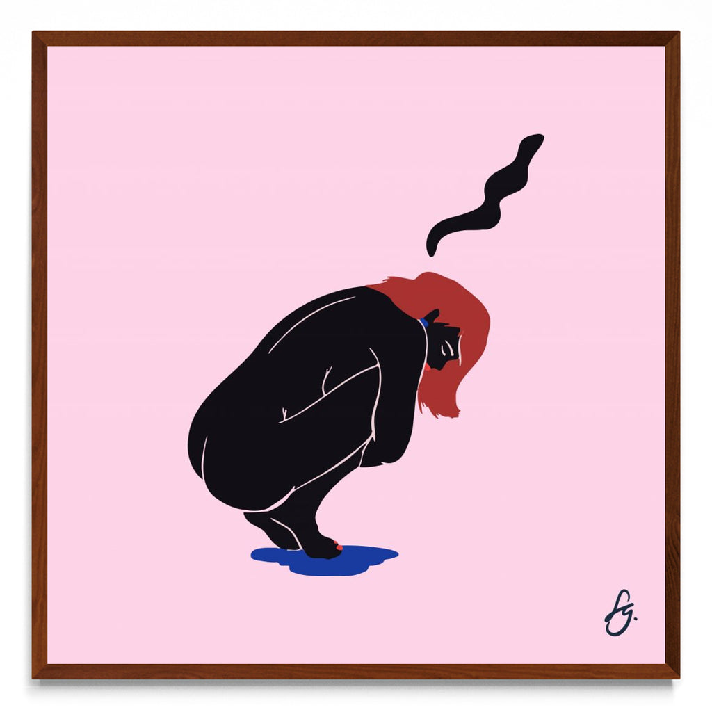 Quietecita Rosa - cuadrado MO