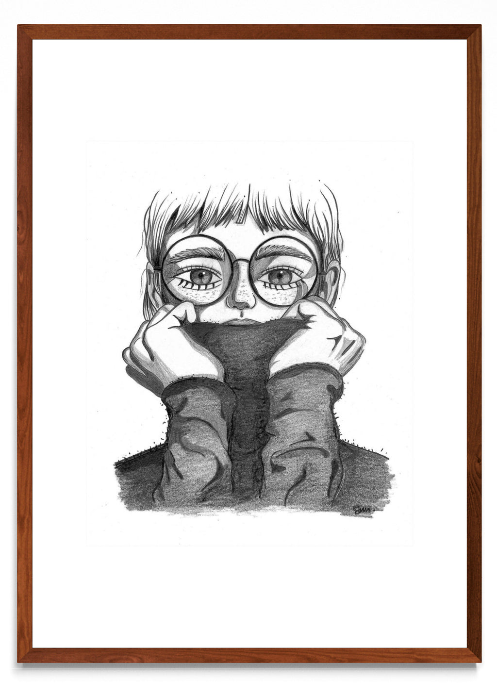 La chica de la polera - Retrato MO