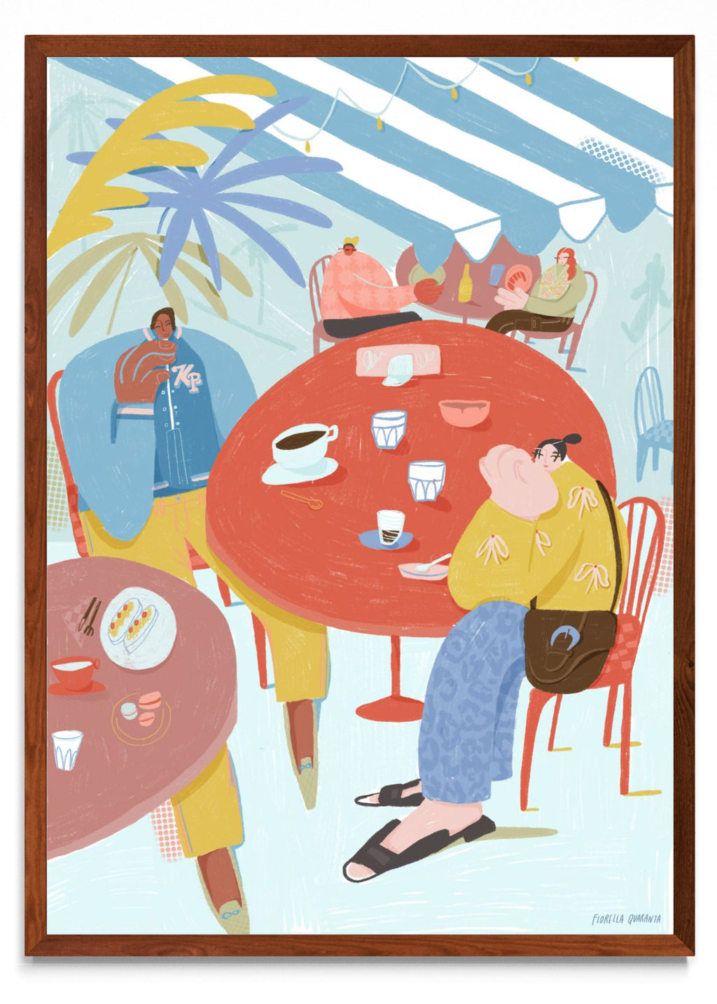 Café parisino - Retrato MO