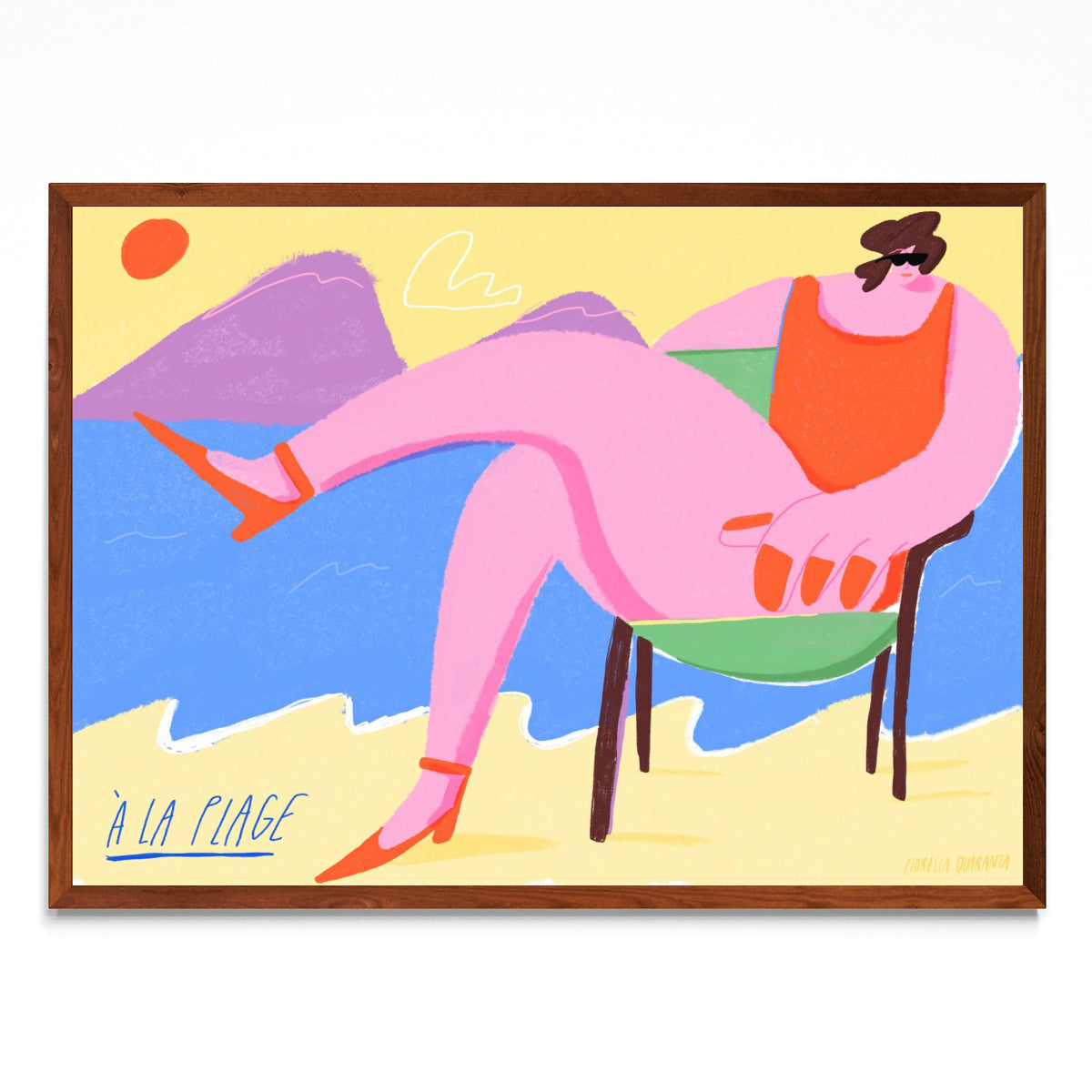 À la plage - Paisaje MO