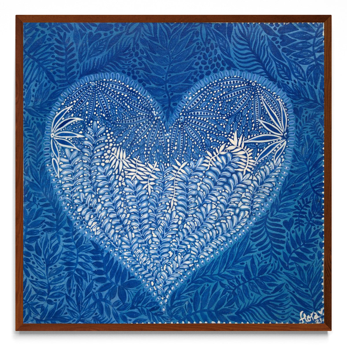 Blue love - cuadrado MO
