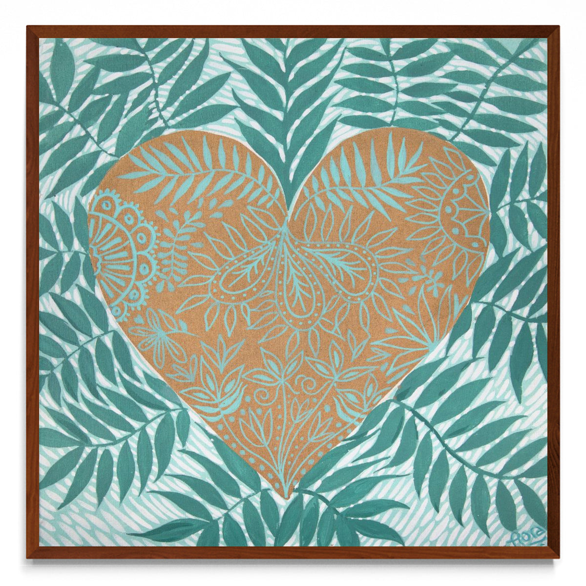 Emerald love - cuadrado MO