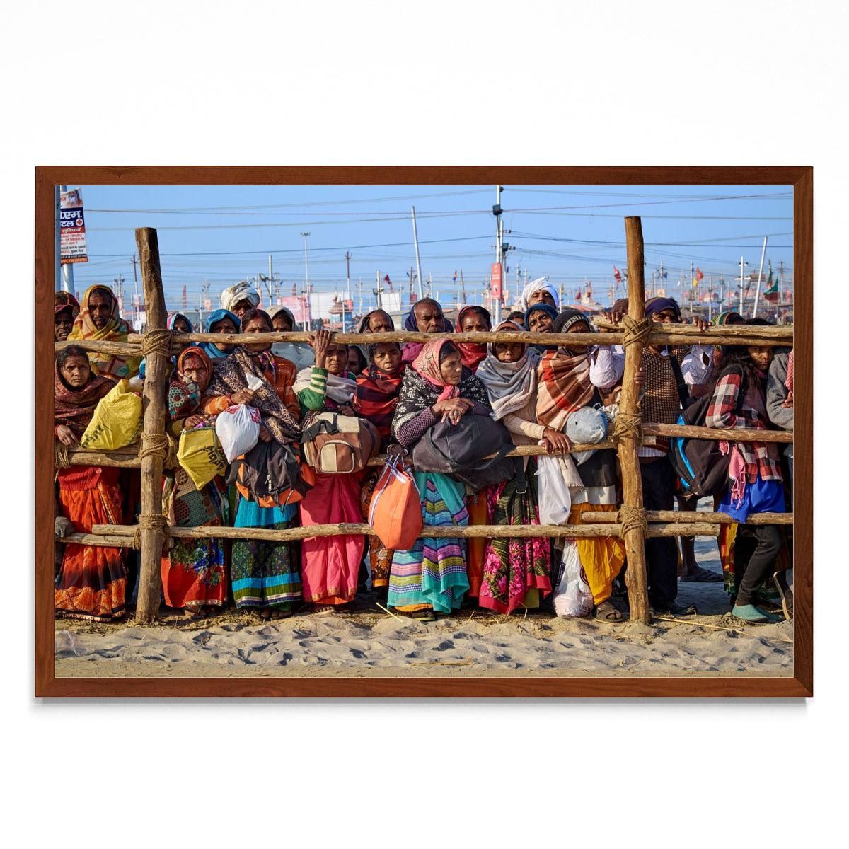 Allahabad durante el Kumba Mela.India - FotoH MO
