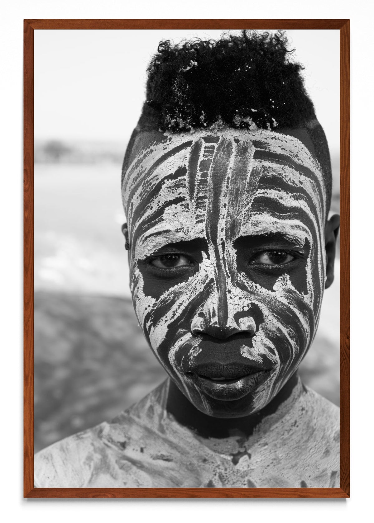 Niño de tribu del sur en Ethiopia. - FotoV MO