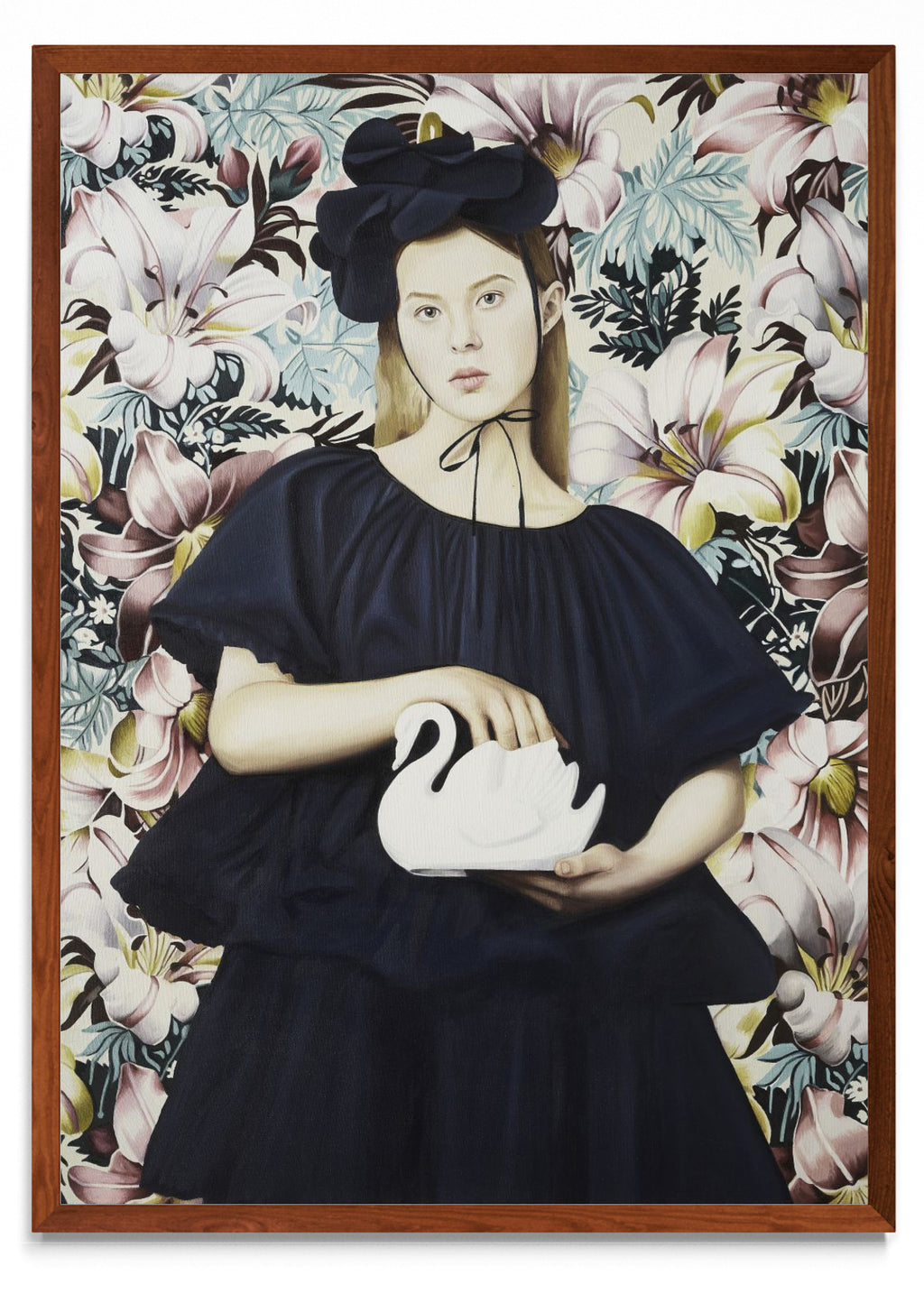 Reina con Cisne - Retrato MO