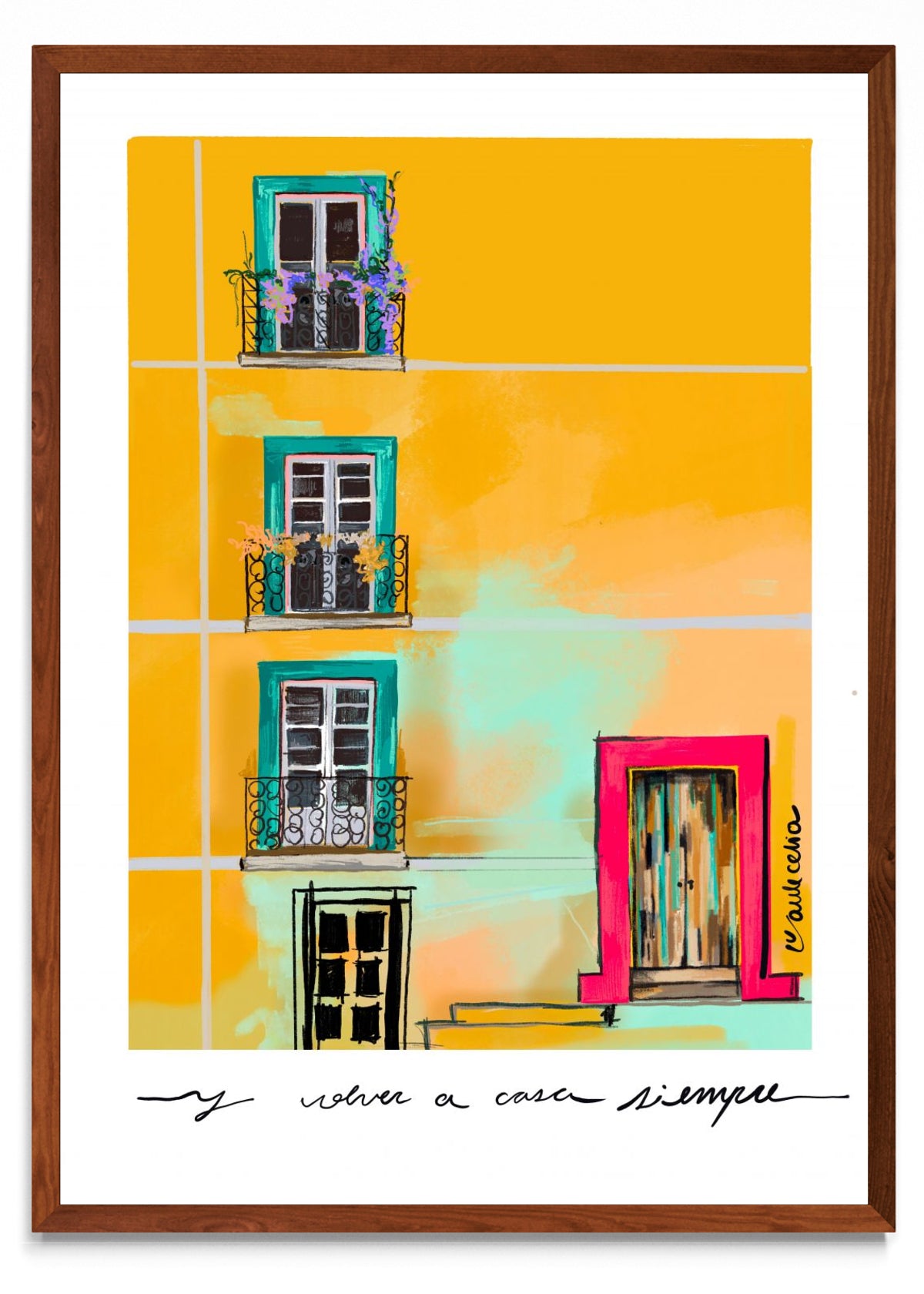Y volver a casa siempre - Retrato MO