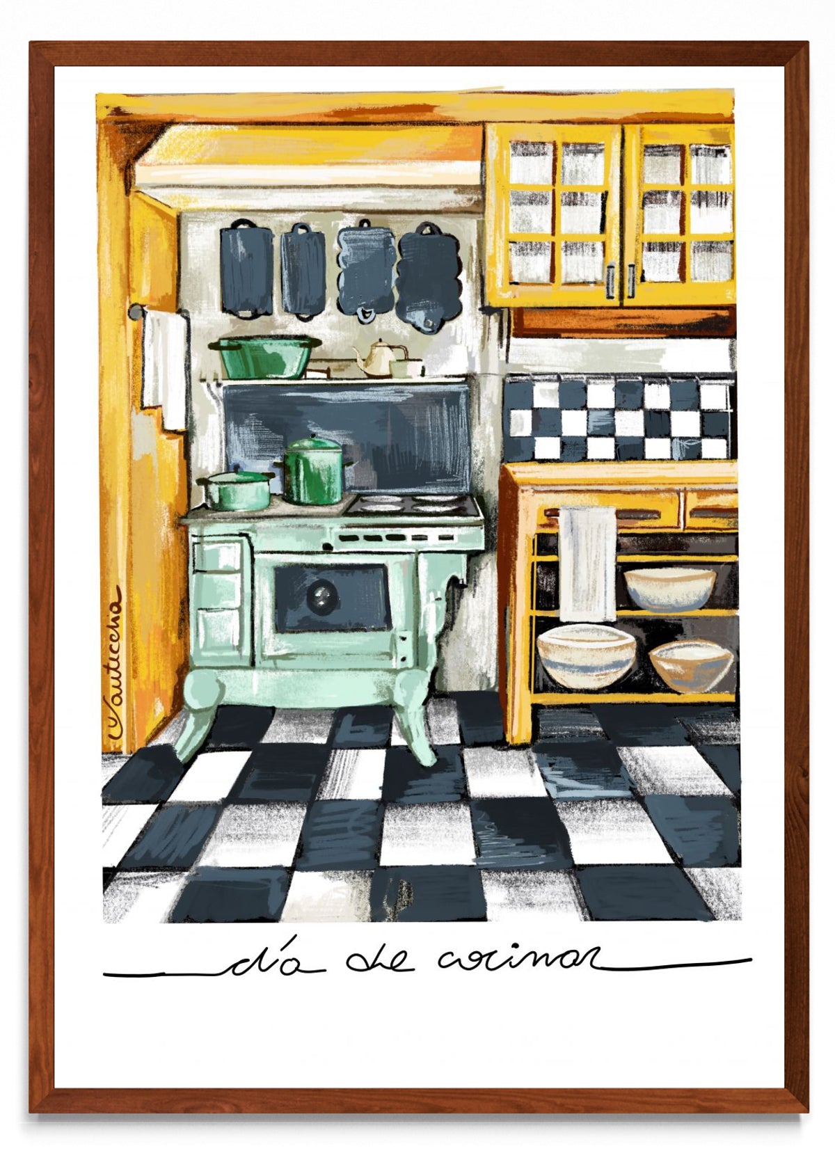 Día de cocinar - Retrato MO