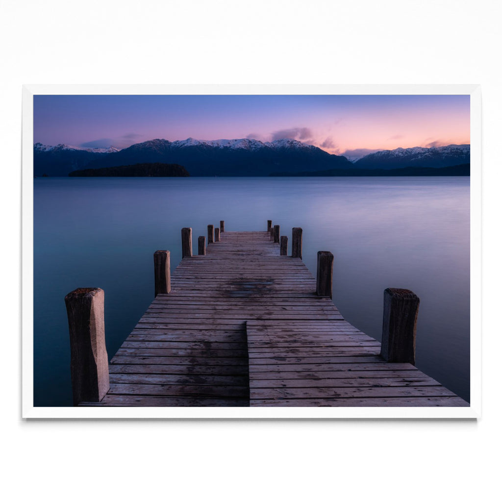 Atardecer en Nahuel Huapi. - Paisaje BL