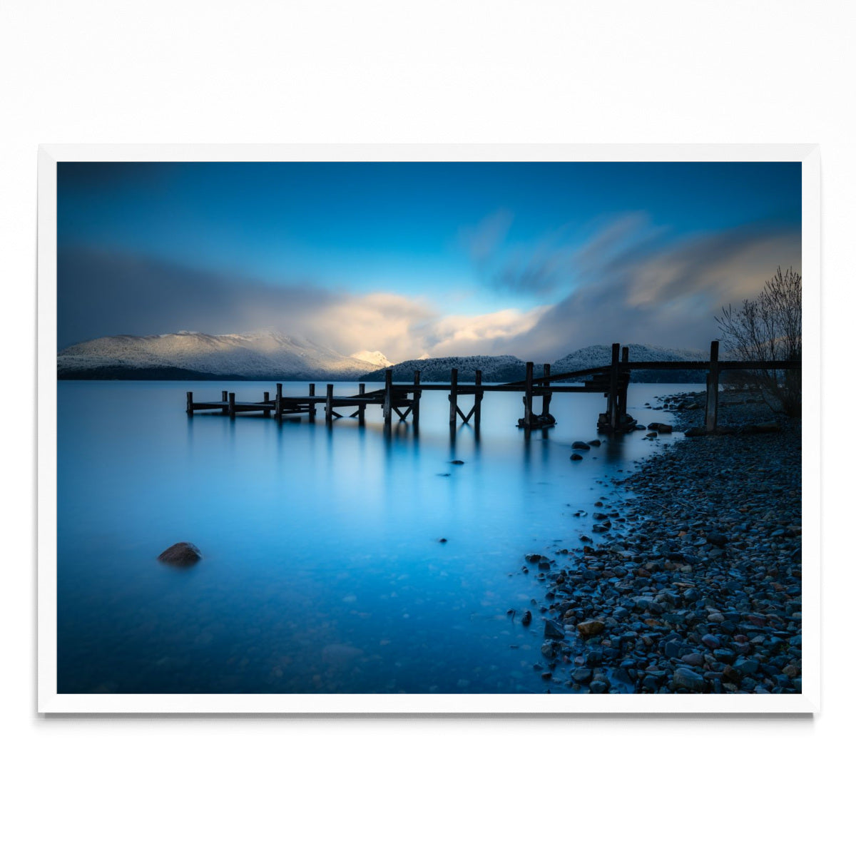 Amanecer azulado. - Paisaje BL