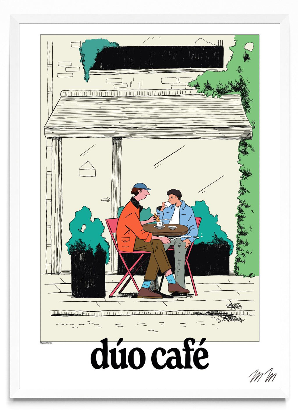 Dúo Café - Retrato BL