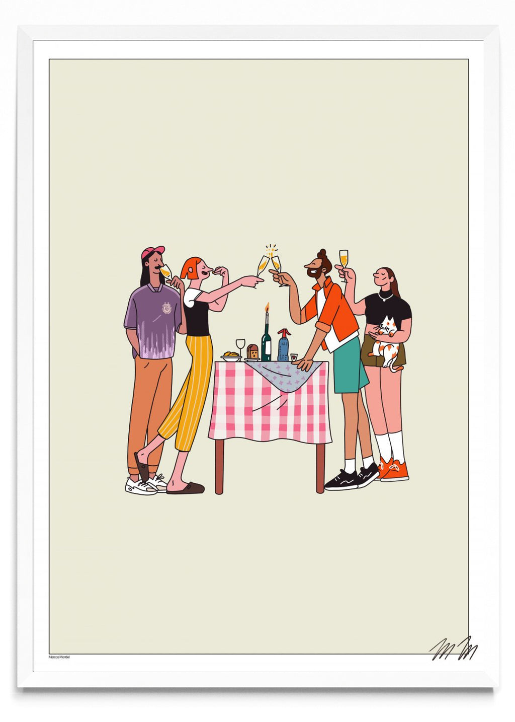 El Brindis - Retrato BL