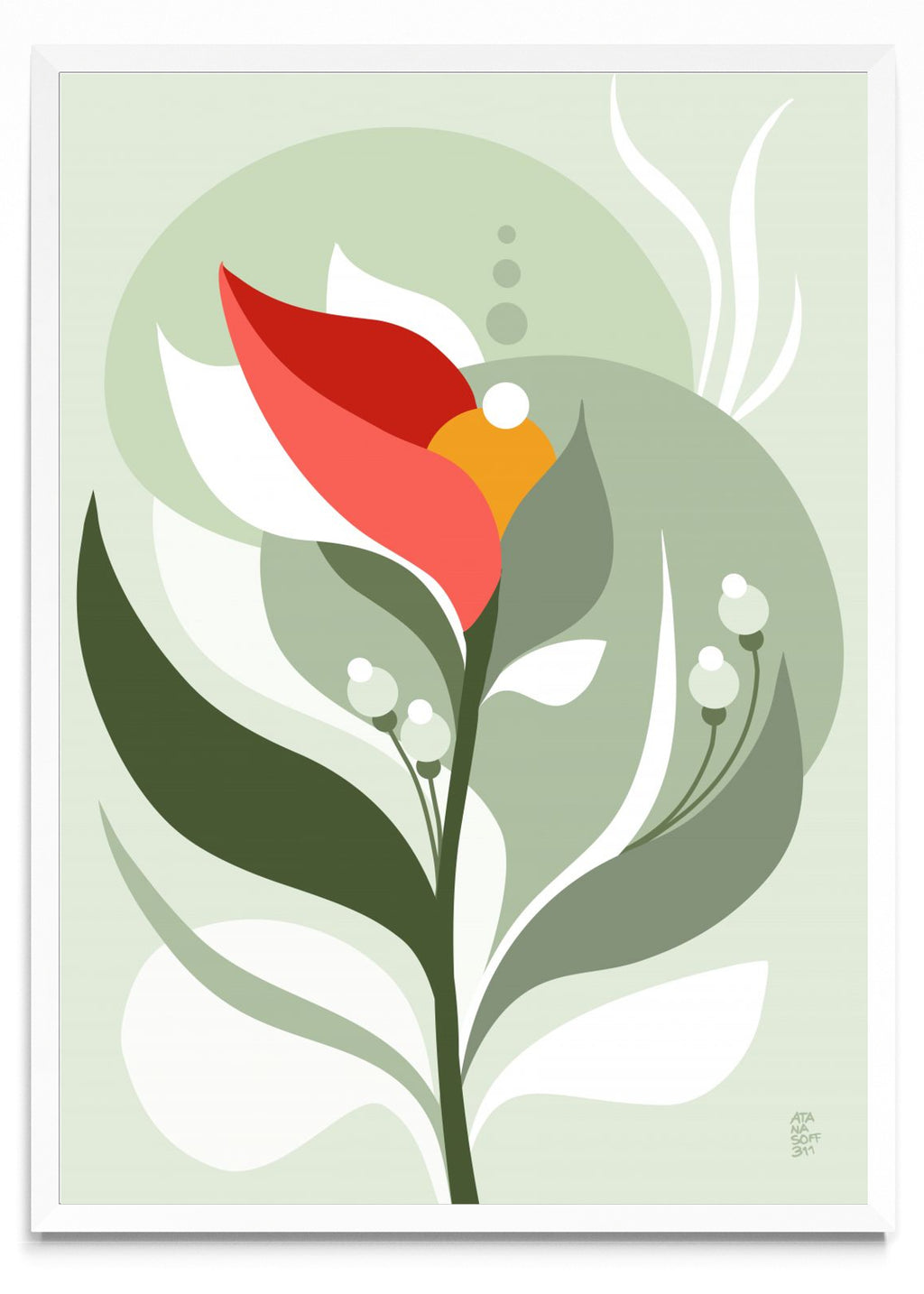 Petalos #08 - Retrato BL