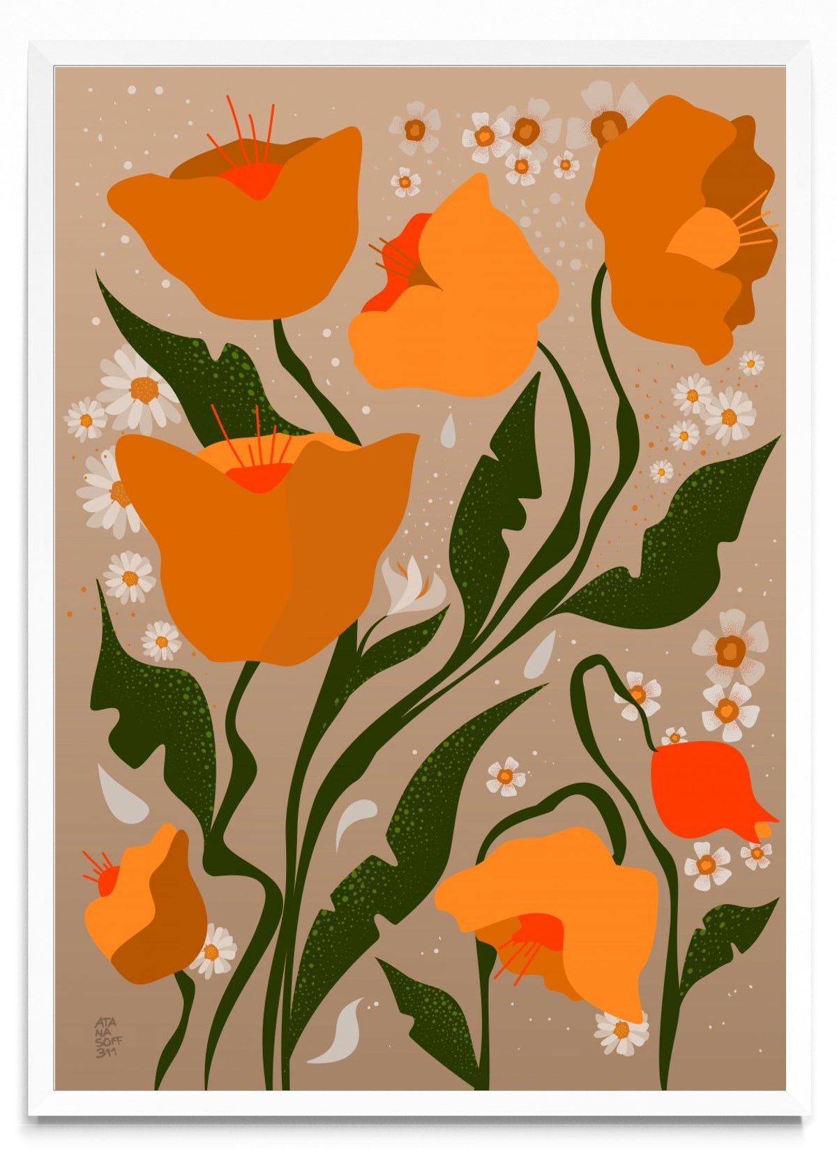 Flores #11 - Retrato BL
