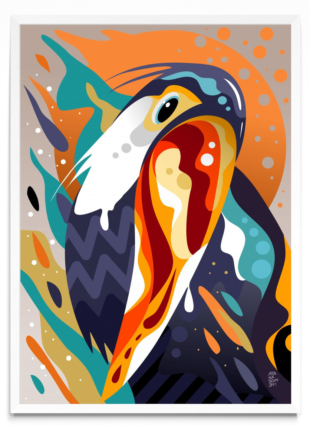 Tucan #01 - Retrato BL