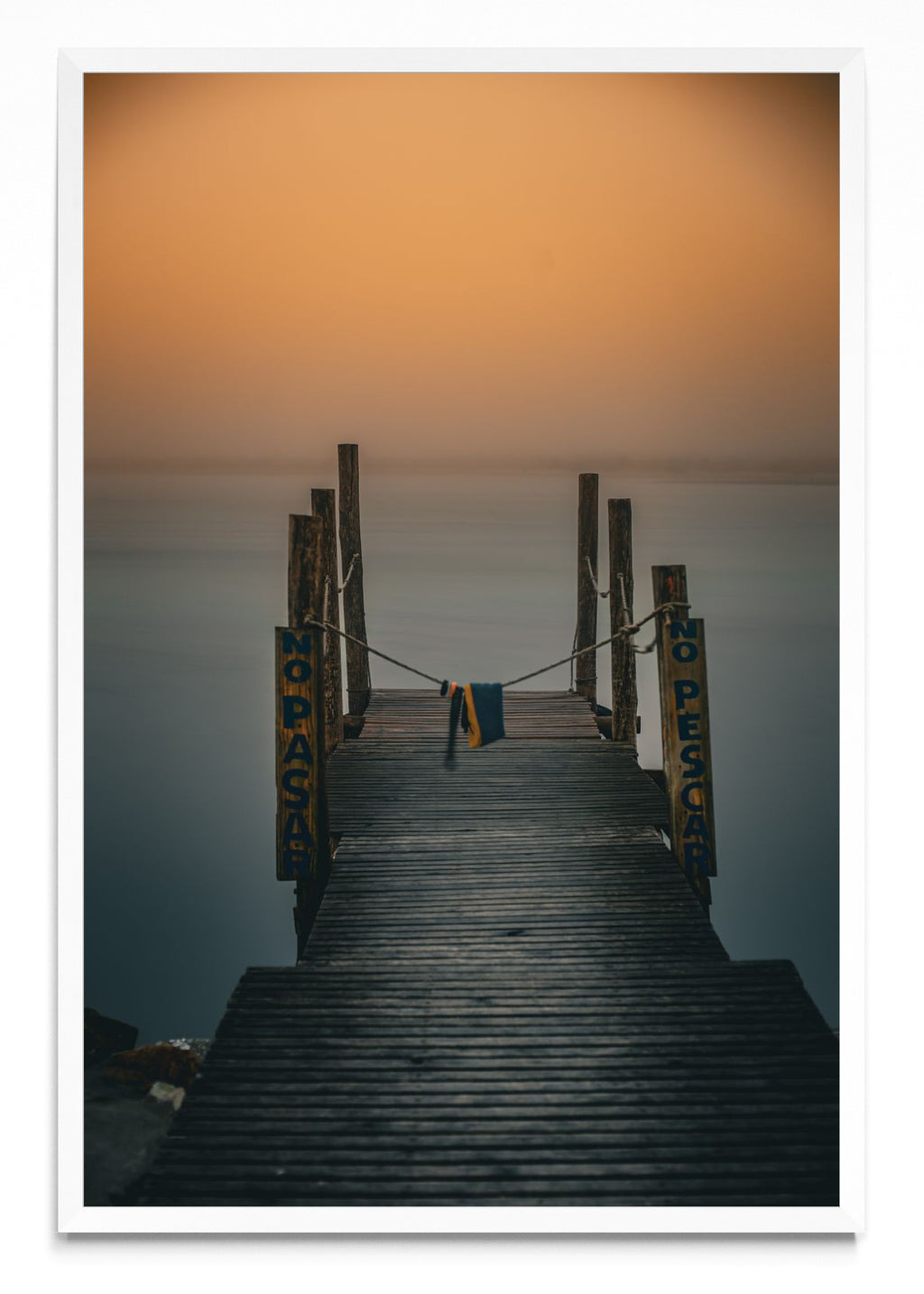 Muelle en la niebla - FotoV BL