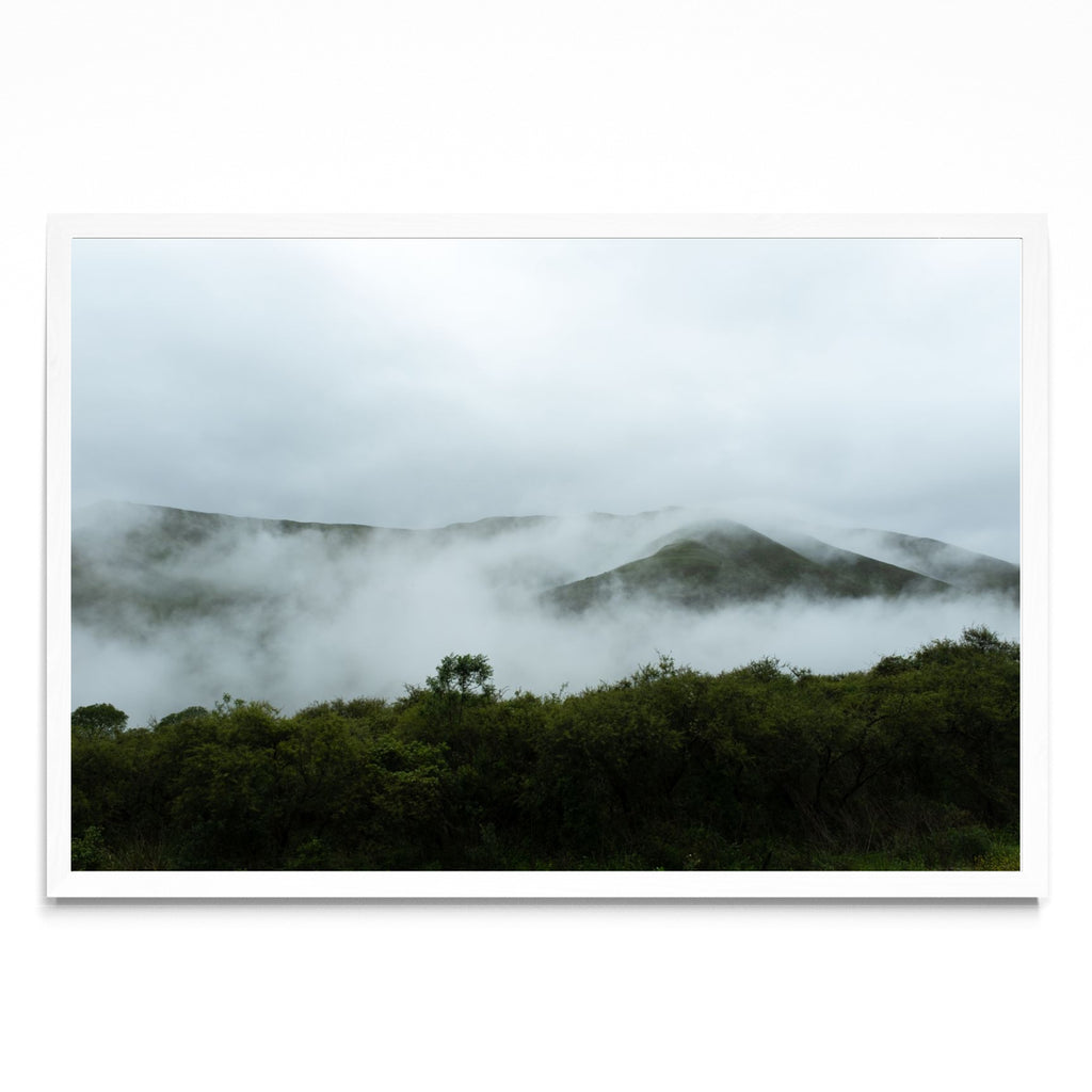 Nubes entre árboles - FotoH BL