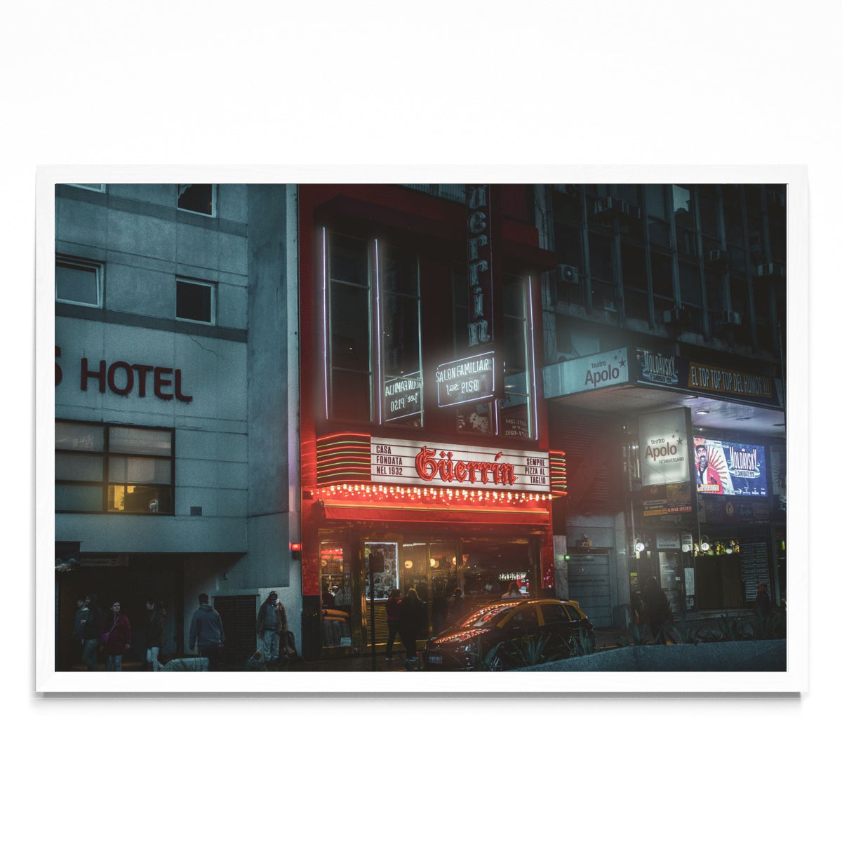 Luces de pizza - FotoH BL