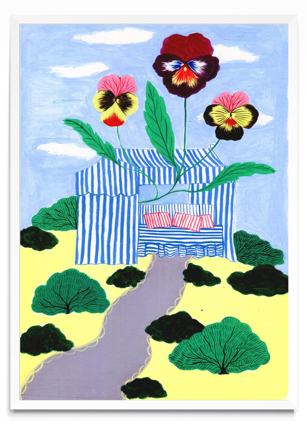 Carpa y pensamientos - Retrato BL