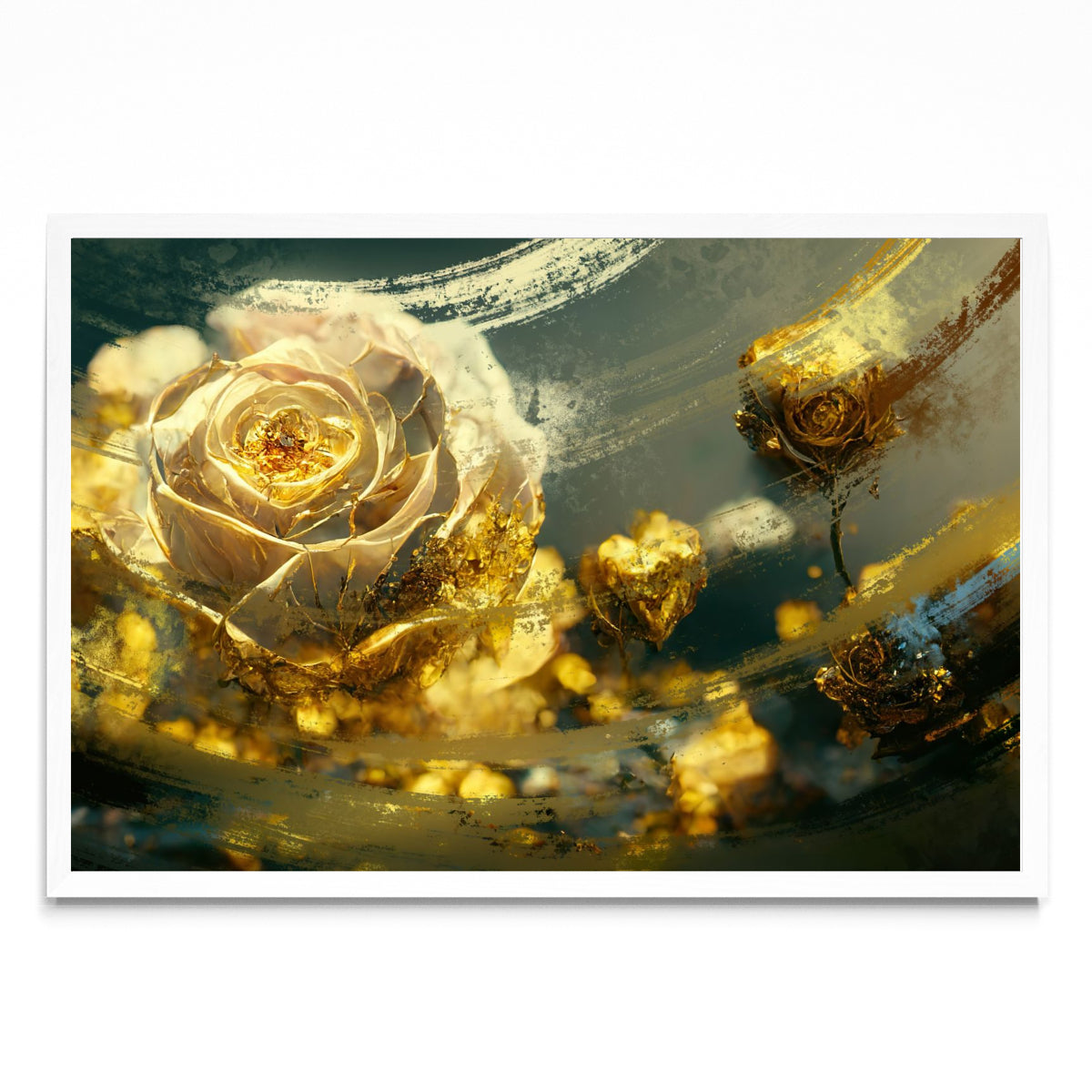Virtual Garden - Gold Roses - FotoH BL
