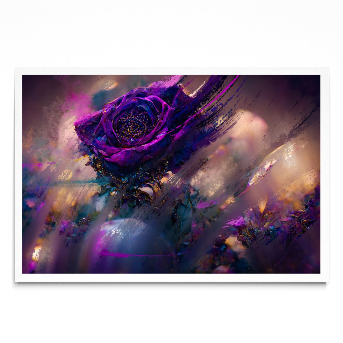Virtual Garden - Purple Roses - FotoH BL