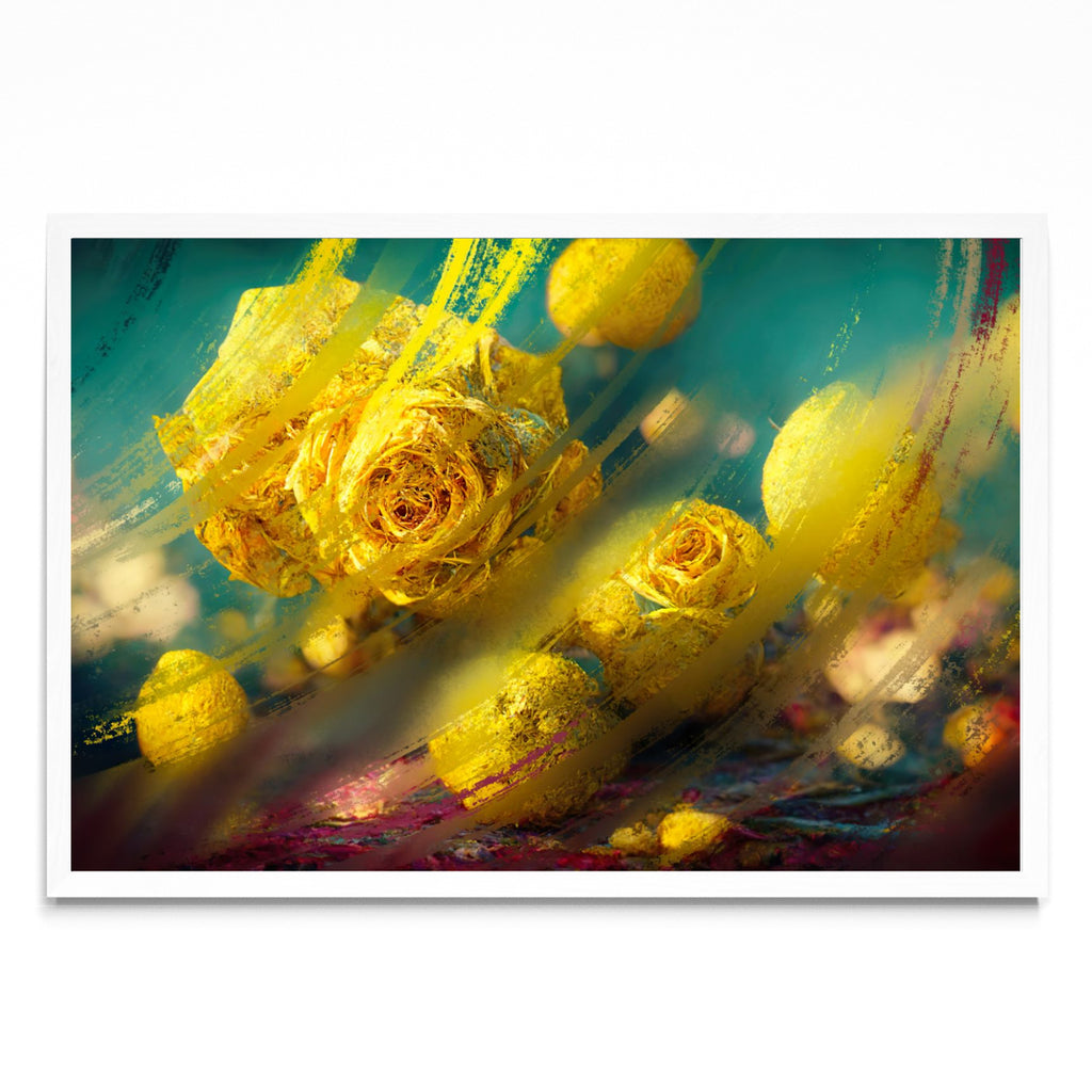 Virtual Garden - Yellow Roses - FotoH BL
