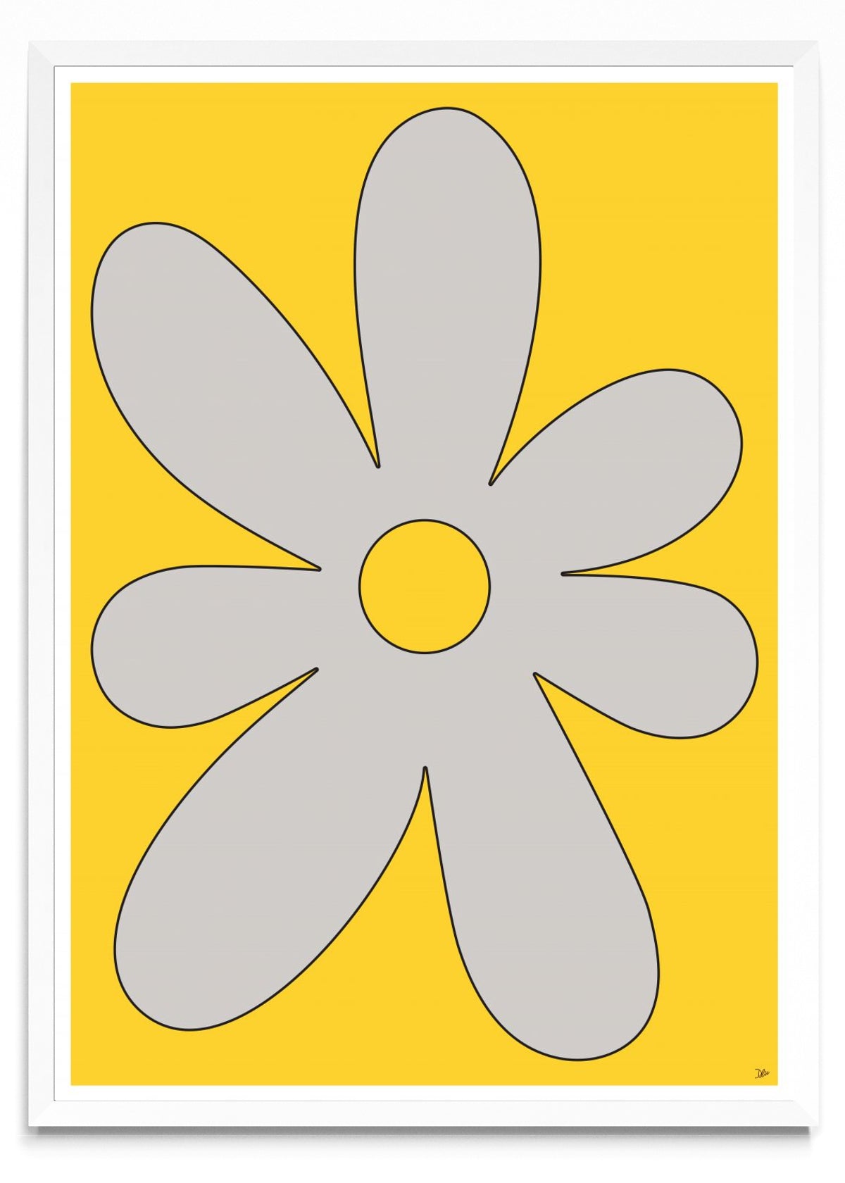 FLOR AMARILLA - Retrato BL