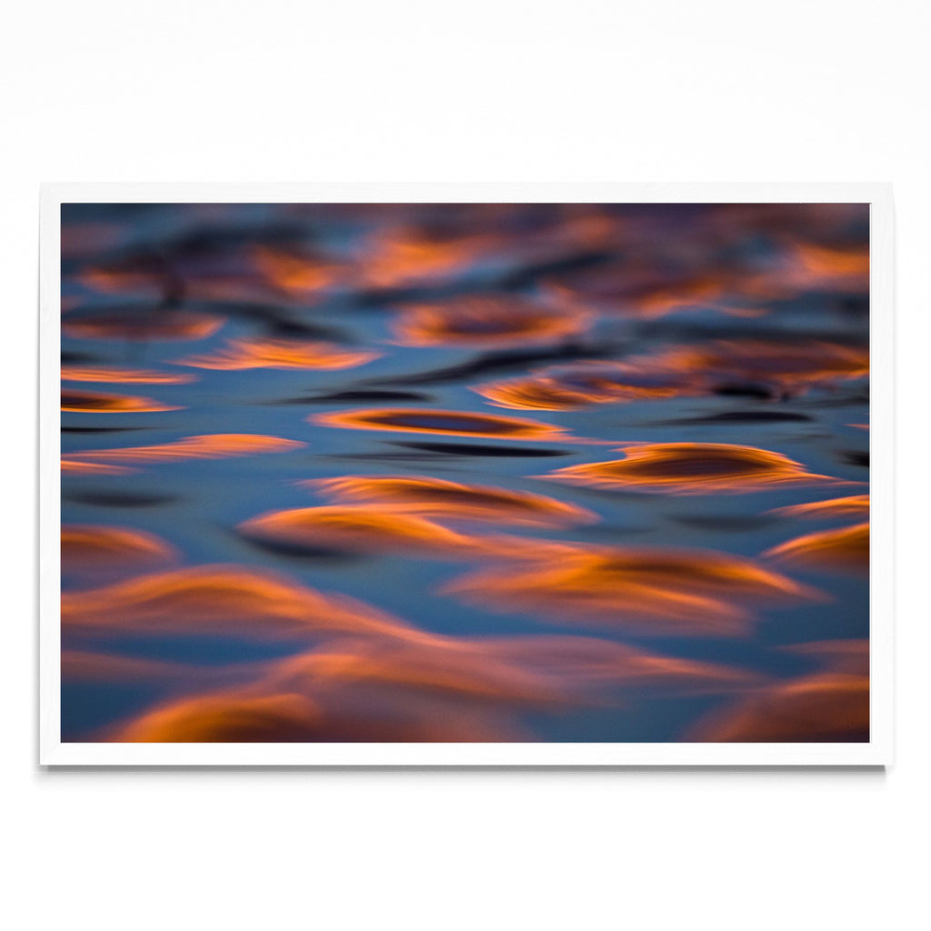 Integrarse. Atardecer sobre laguna - FotoH BL