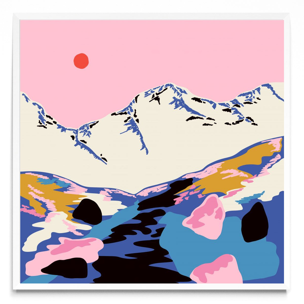 Montaña 2 - Cuadrado BL