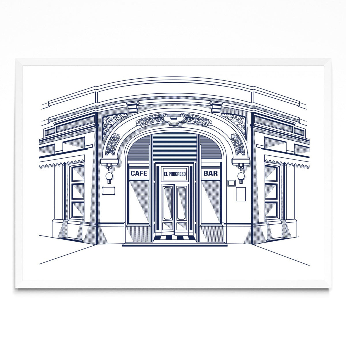 Café progreso - Paisaje BL