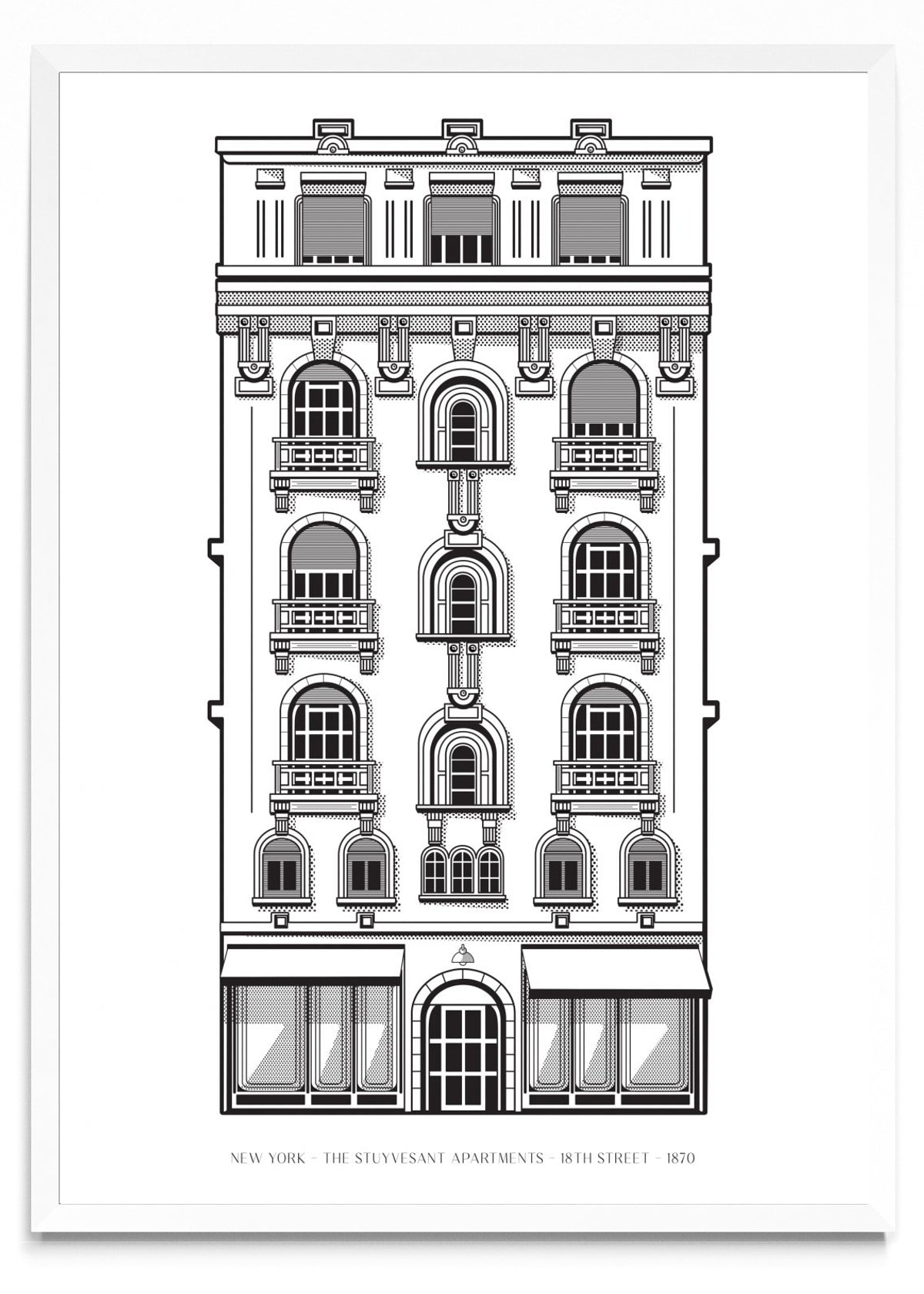 Edificio NEW YORK - Retrato BL