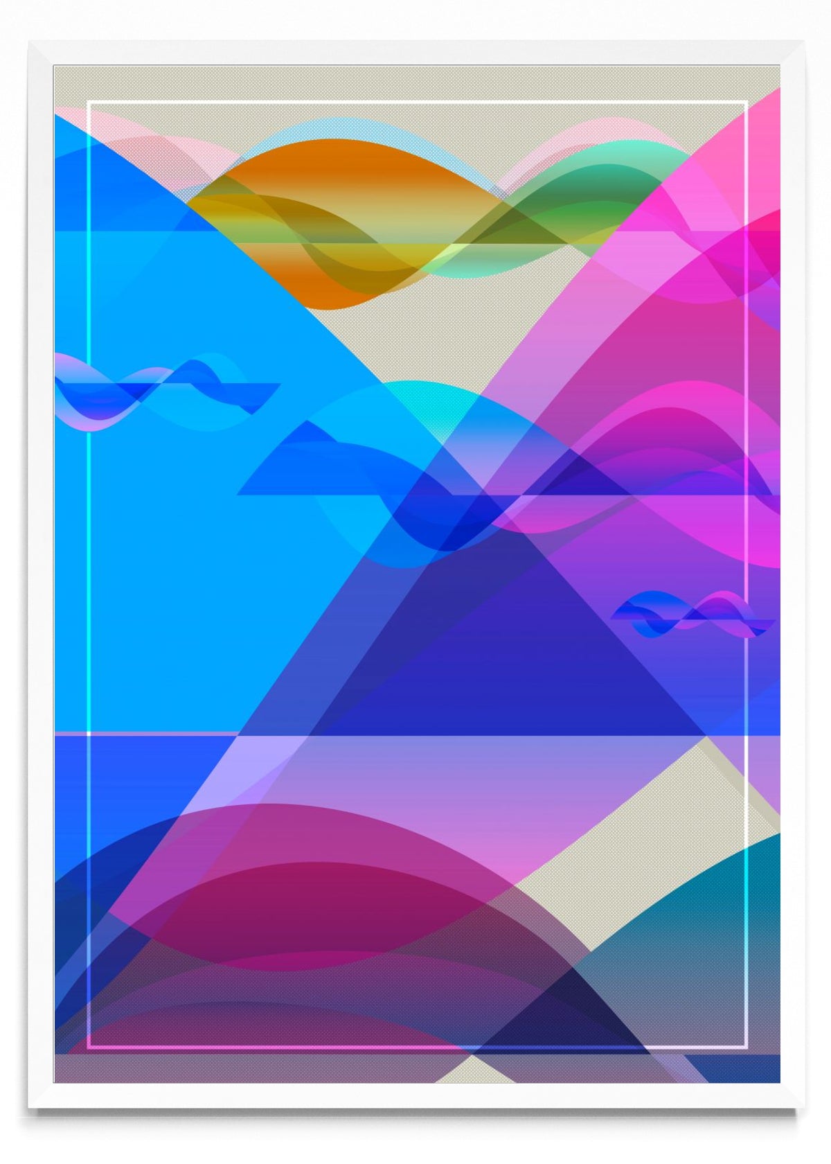 Cordillera abstracta - Retrato BL