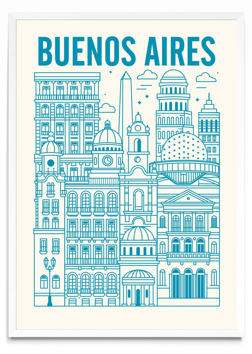 Buenos Aires Ilustrada - Retrato BL