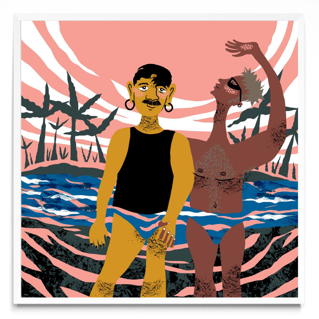 High By The Beach - Cuadrado BL