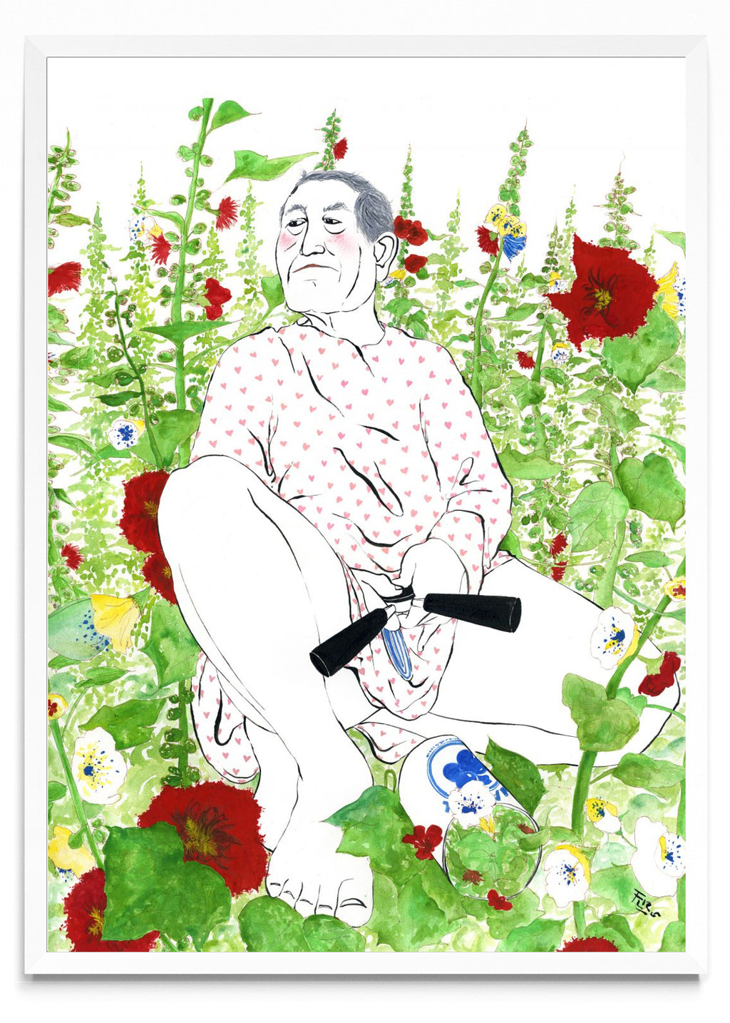 Vejez - Retrato BL