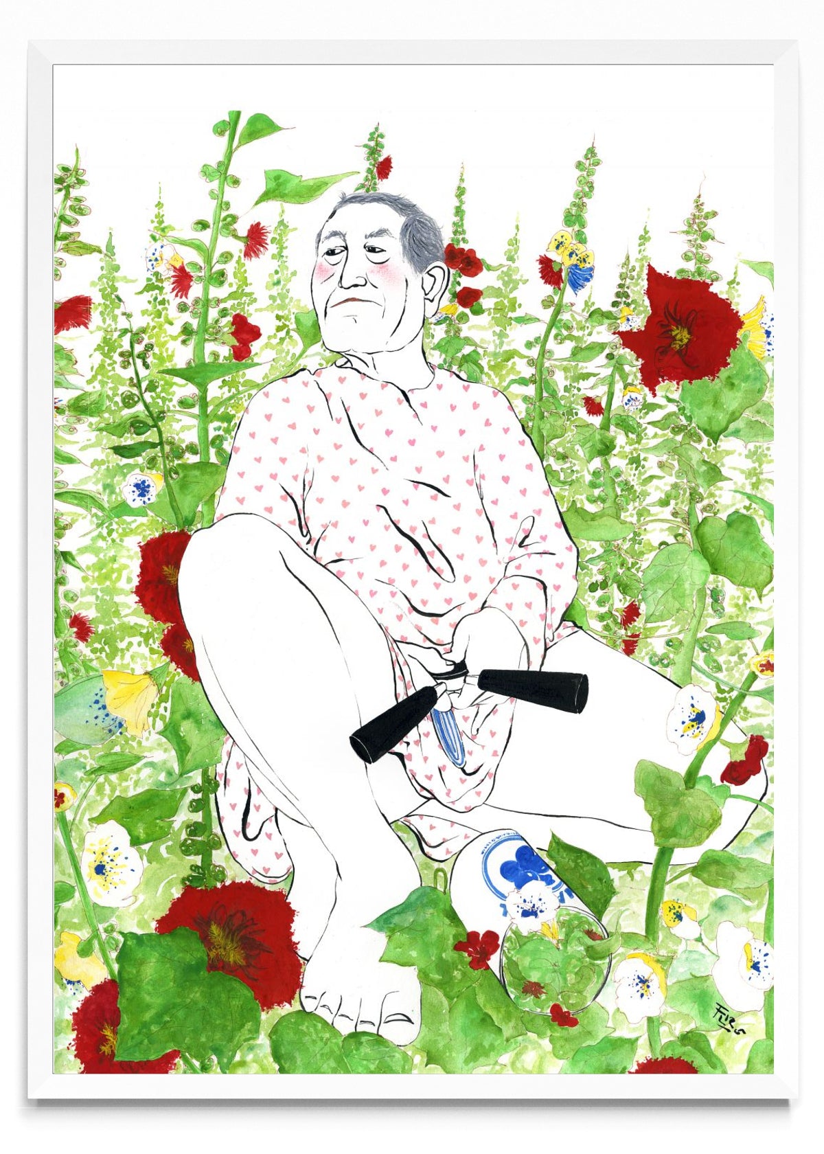 Vejez - Retrato BL