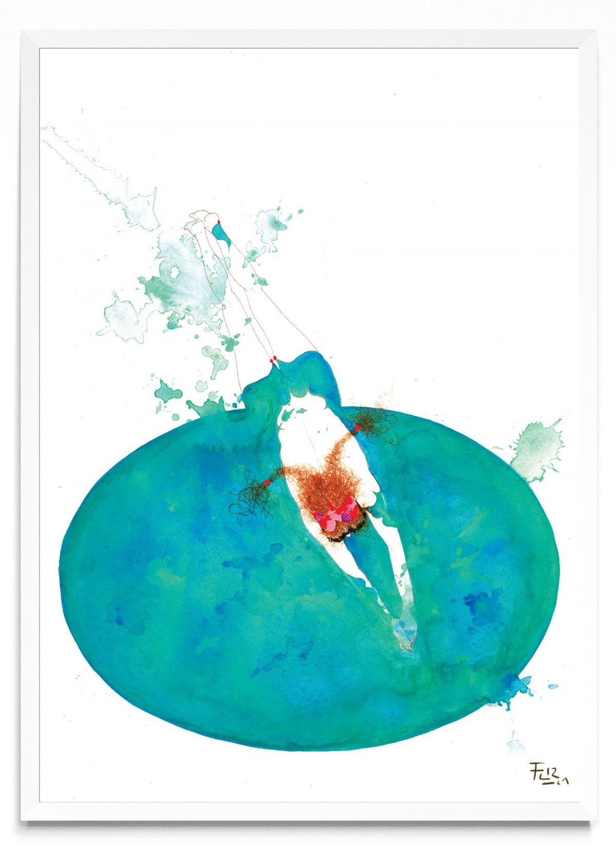 Geo Oval - Retrato BL