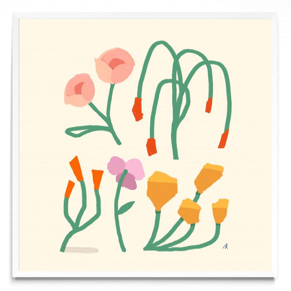 Flora - Cuadrado BL