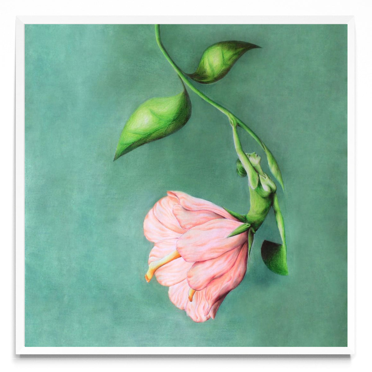 Flor - Cuadrado BL