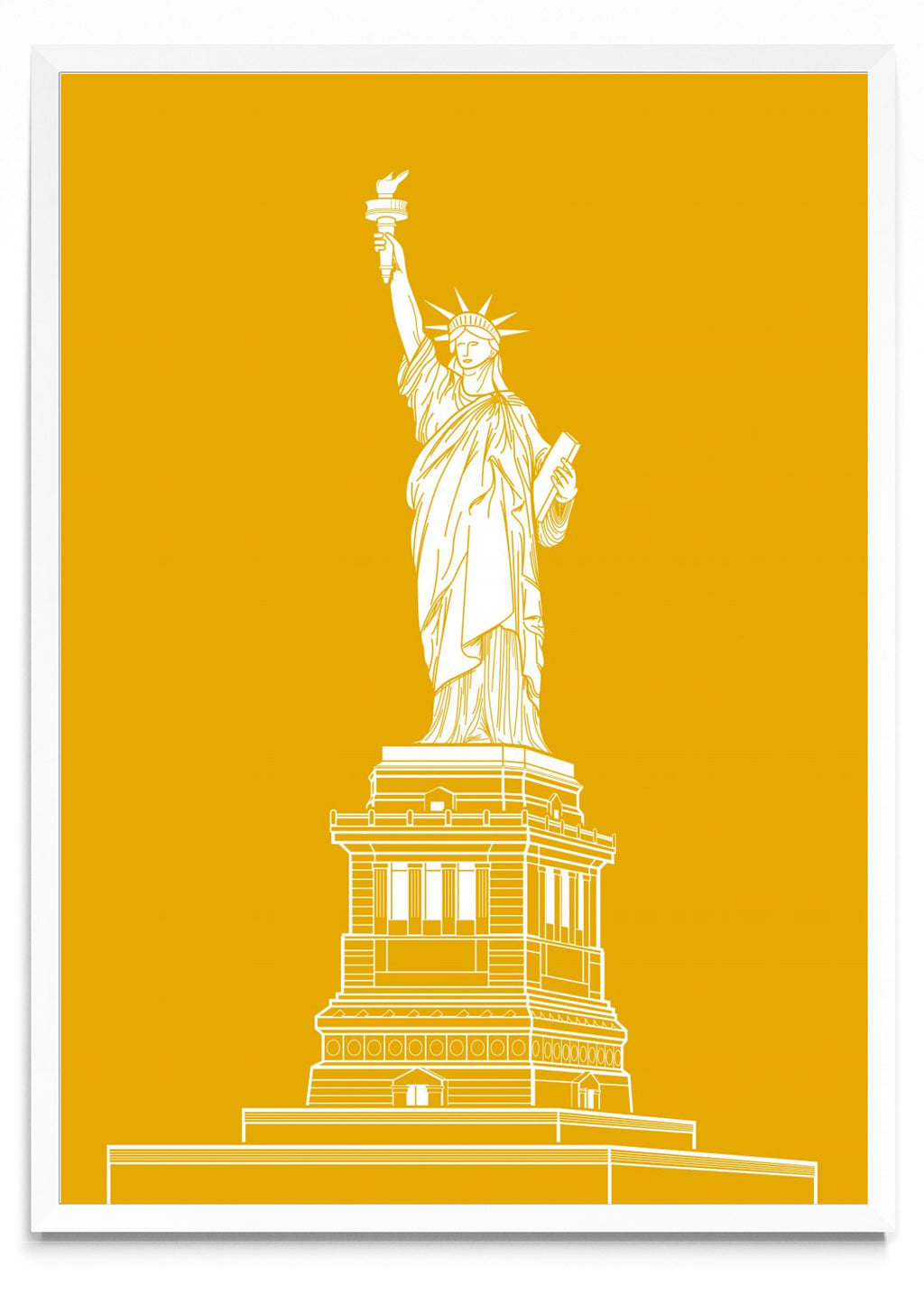 ESTATUA DE LA LIBERTAD - Retrato BL