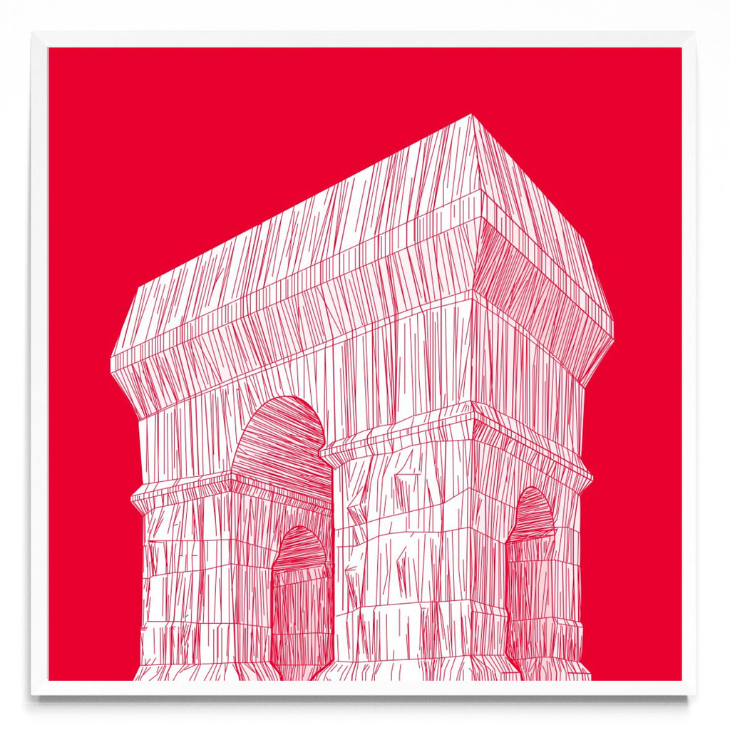 ARCO DEL TRIUNFO - Cuadrado BL