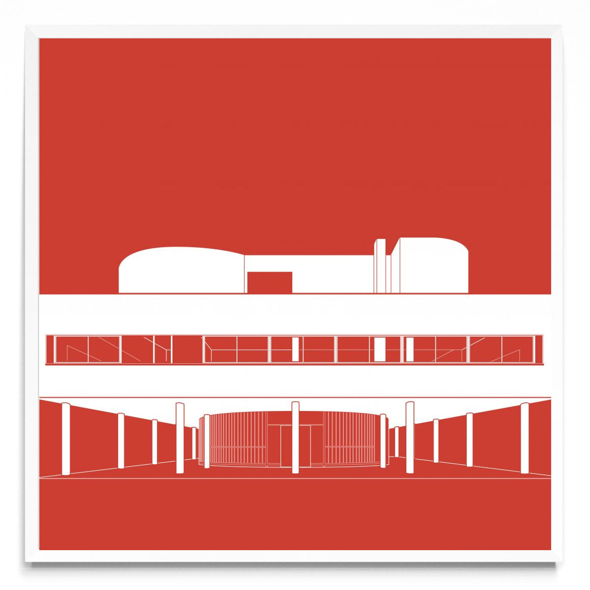 VILLA SAVOYE - Cuadrado BL