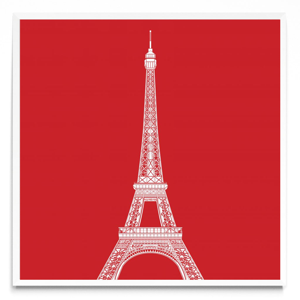 TORRE EIFFEL - Cuadrado BL