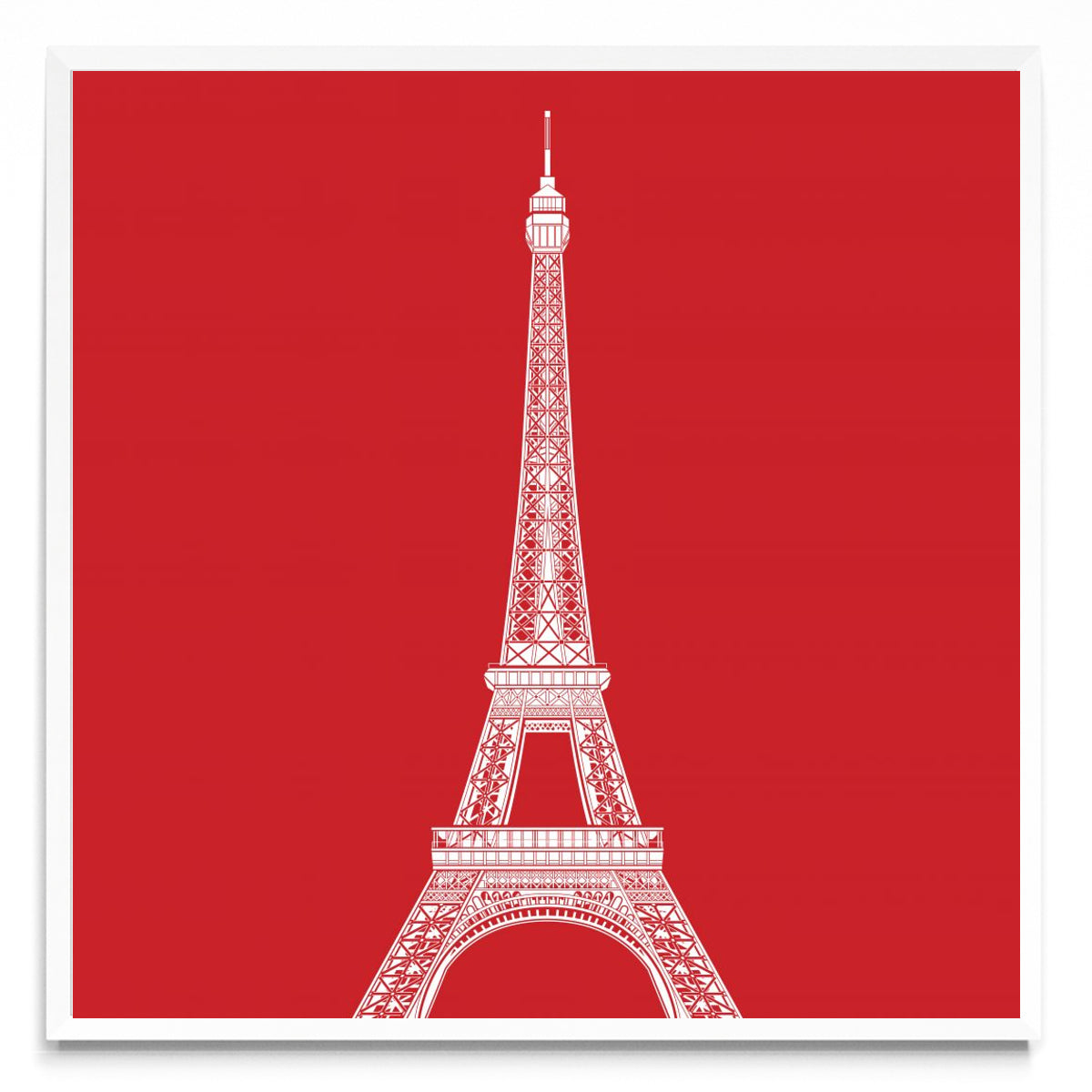 TORRE EIFFEL - Cuadrado BL