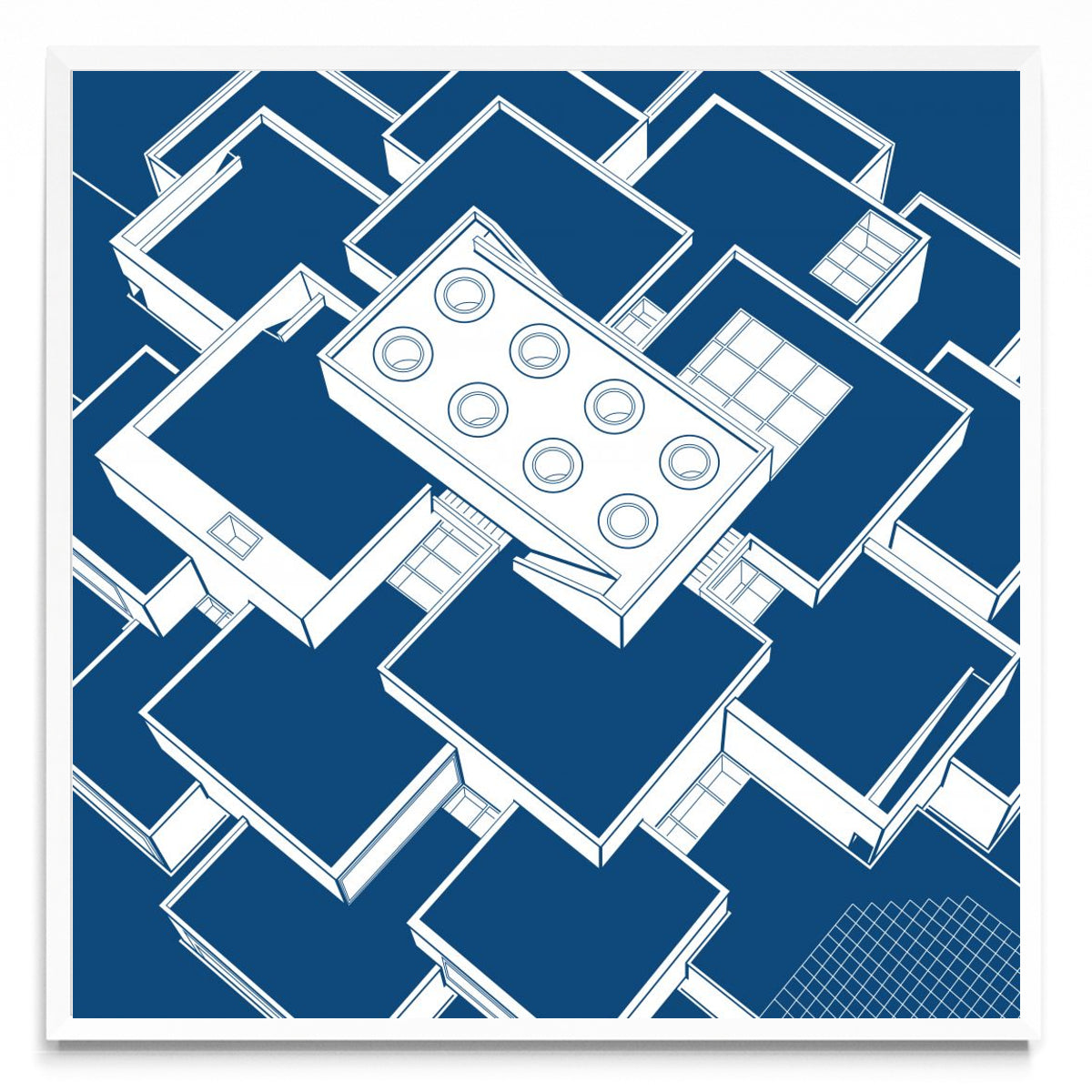 LEGO HOUSE - Cuadrado BL