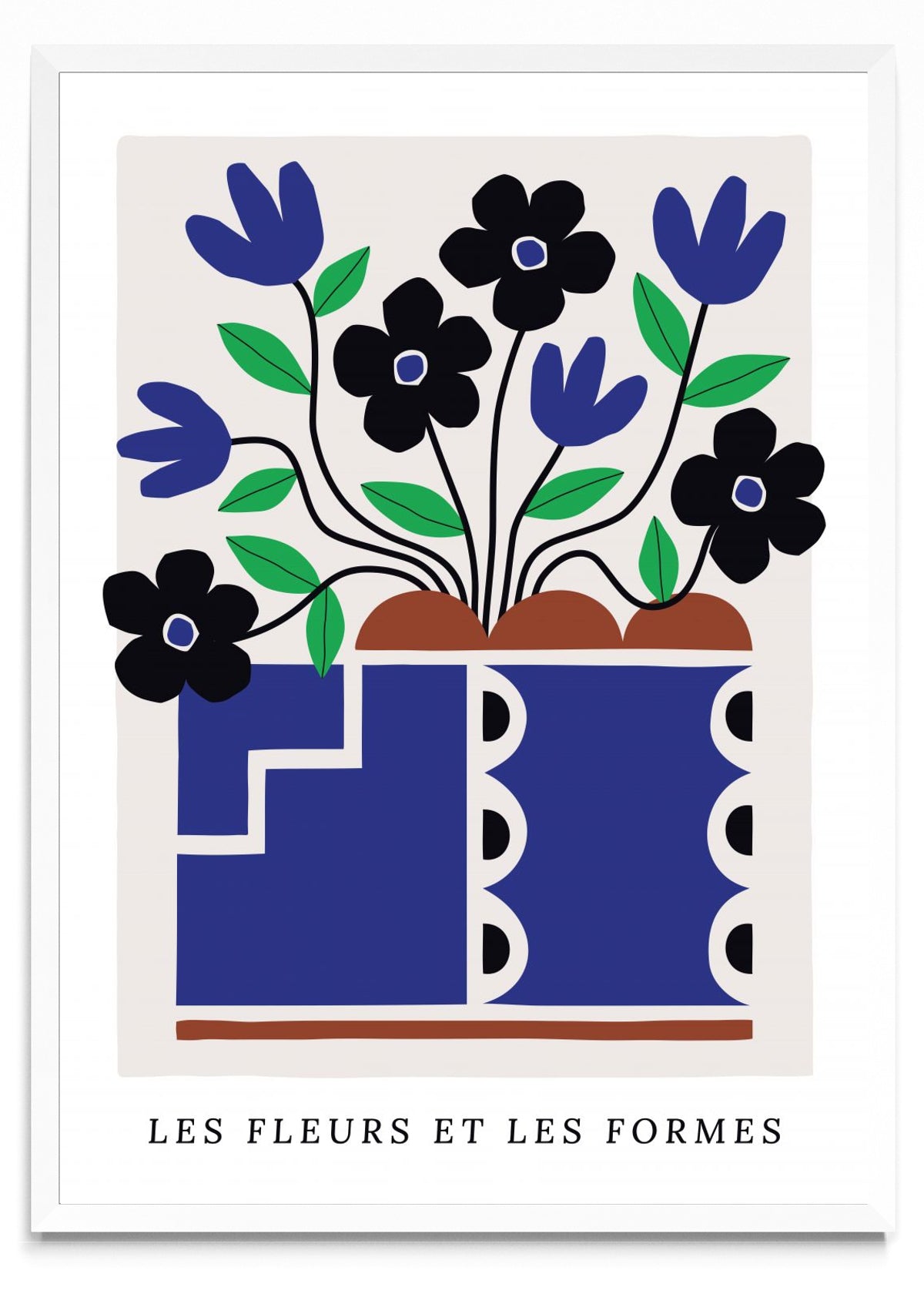 LE FORMES BLEU - Retrato BL