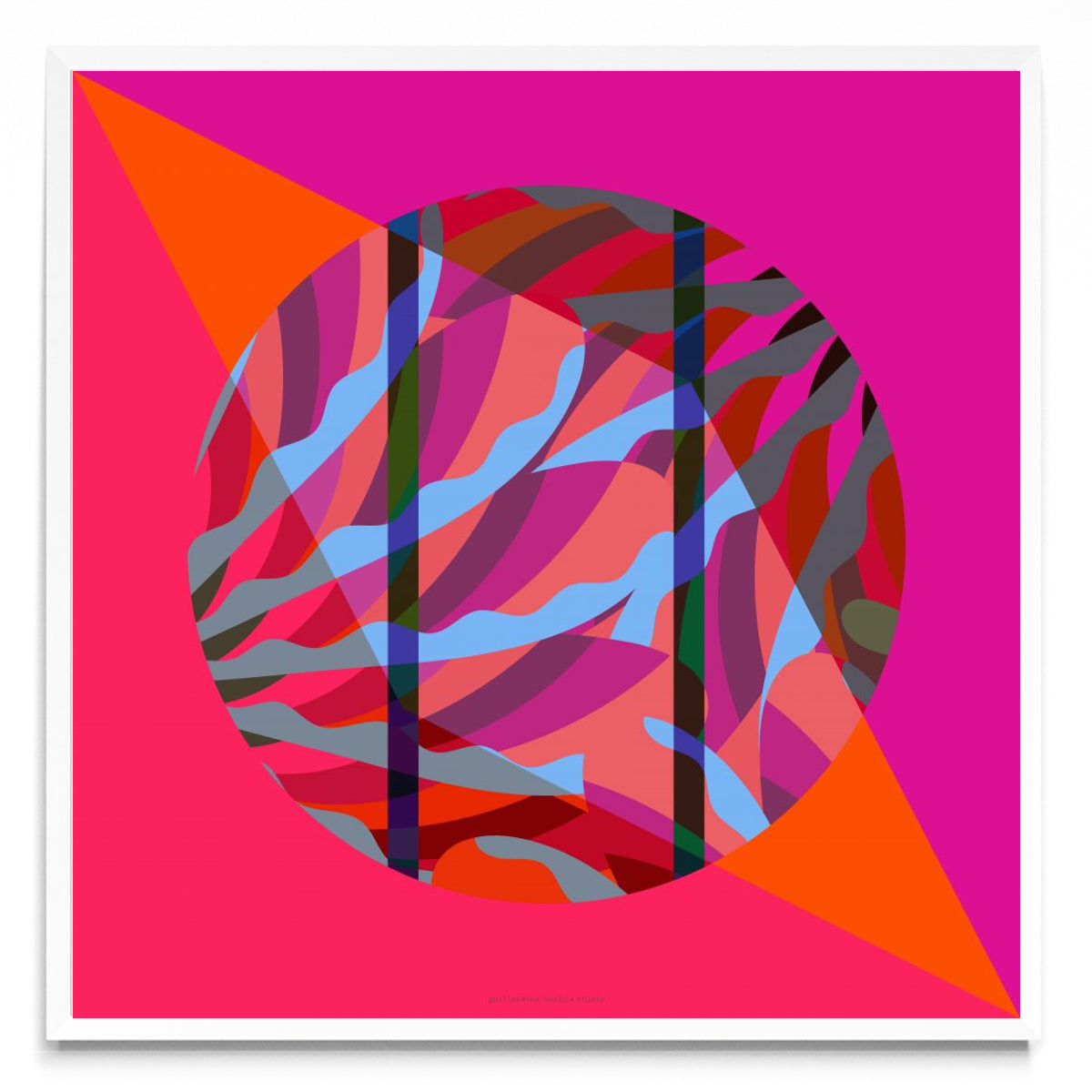 Abstract Round - Cuadrado BL