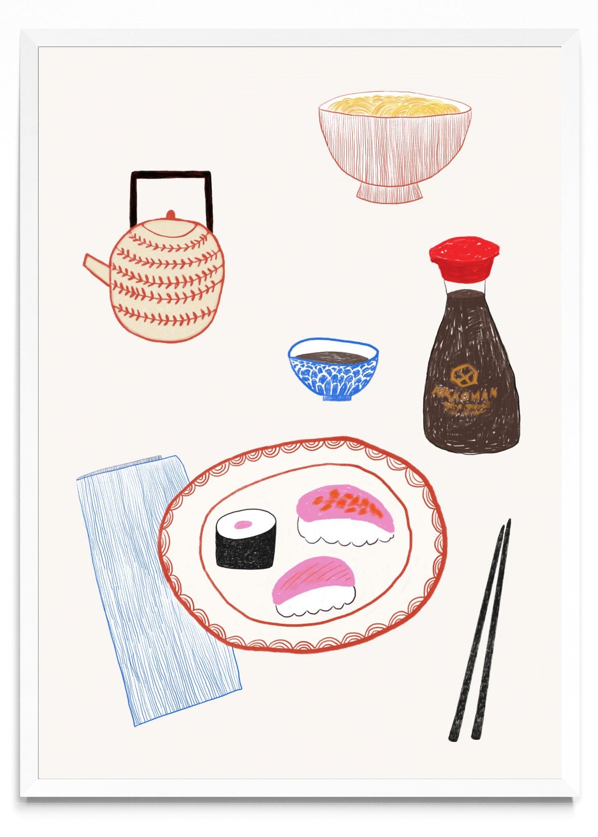 Sushi - Retrato BL