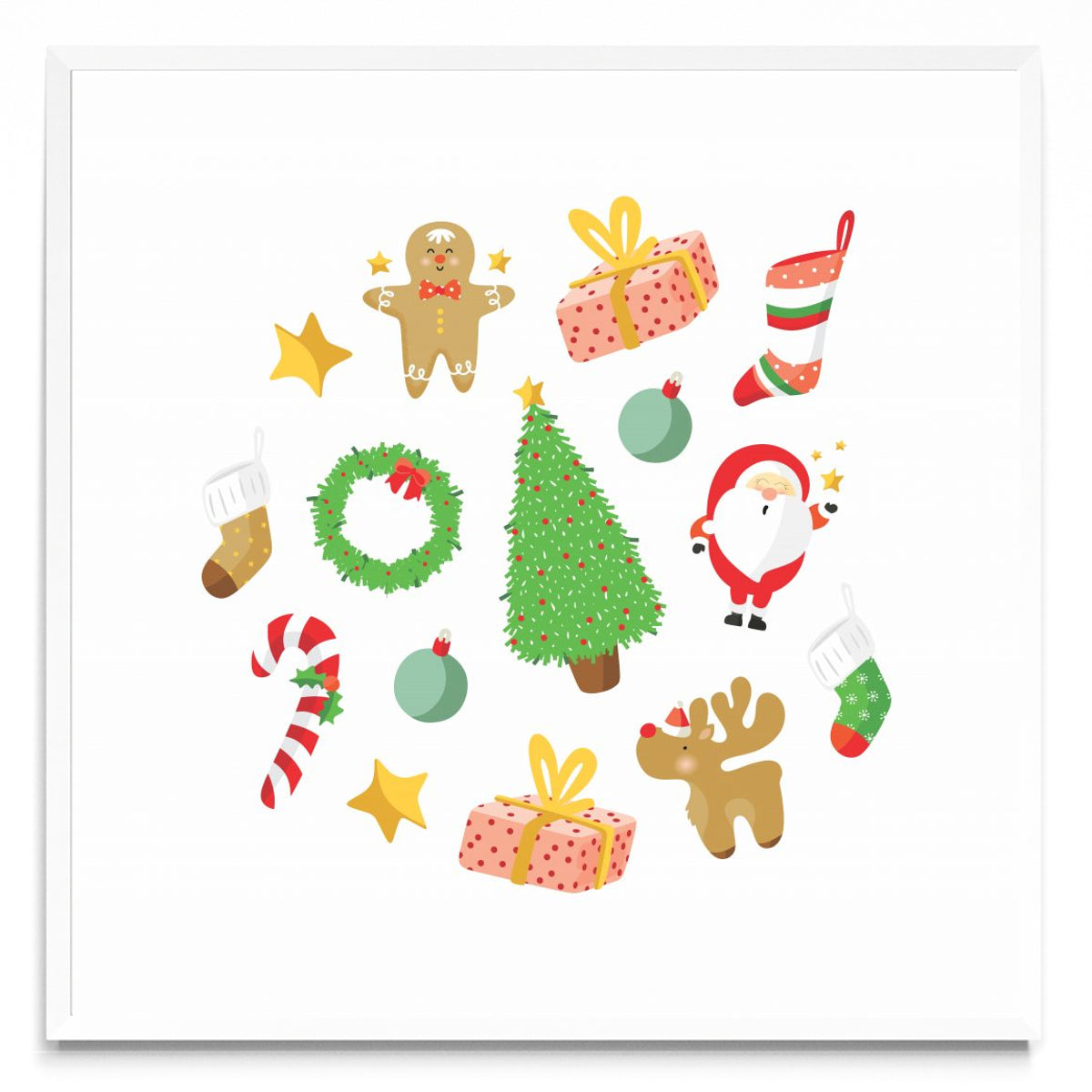 NAVIDAD - Cuadrado BL