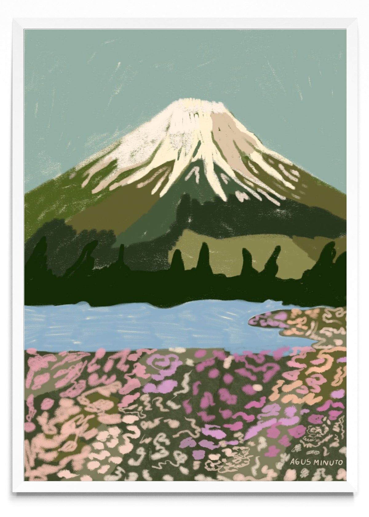 Monte Fuji - Retrato BL