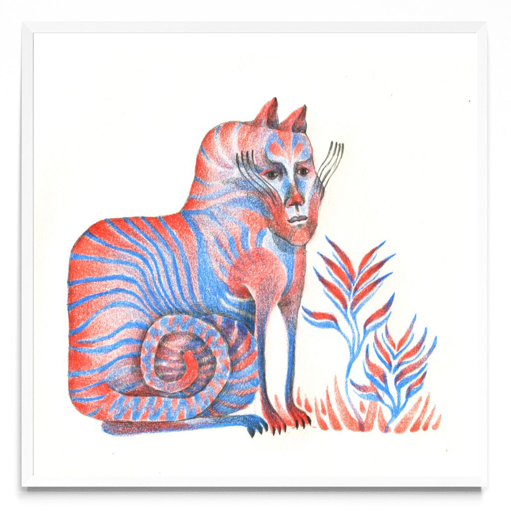 Gato de Cheshire - Cuadrado BL